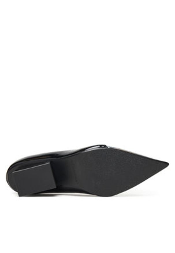United Nude Czółenka Raila Pump 1075422913 Czarny. Kolor: czarny. Materiał: lakier, skóra