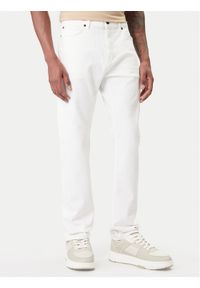 Hugo - HUGO Jeansy 50556632 Biały Regular Fit. Kolor: biały #1