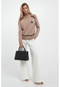 Ermanno Firenze - Sweter damski wełniany ERMANNO FIRENZE. Materiał: wełna