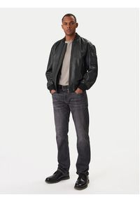 BOSS Kurtka skórzana Jakri 50552151 Czarny Regular Fit. Kolor: czarny. Materiał: skóra #4