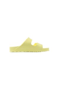 Klapki damskie Birkenstock Arizona Eva. Kolor: żółty. Materiał: syntetyk, materiał