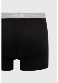 Nike bokserki (3-pack) męskie kolor szary. Kolor: szary. Materiał: tkanina, skóra, włókno #2