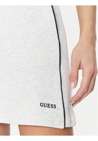 Guess Spódnica mini V5GD02 KCS01 Szary Regular Fit. Kolor: szary. Materiał: bawełna