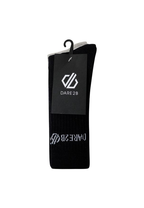 DARE 2B - Skarpety unisex Crew 3-pak Dare 2b. Kolor: czarny. Materiał: wełna. Sport: turystyka piesza