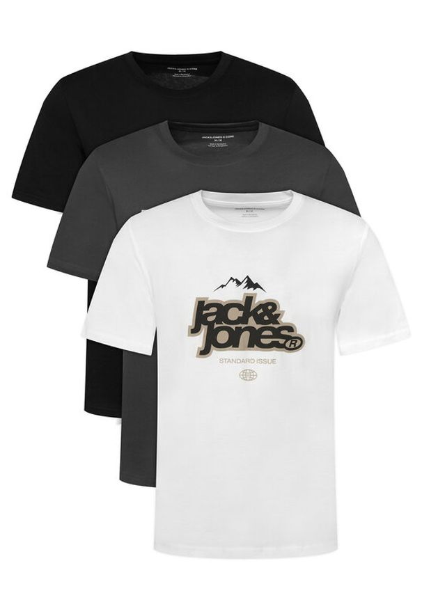 Jack & Jones Komplet t-shirtów Flare 12294221 Kolorowy Regular Fit. Materiał: bawełna. Wzór: kolorowy
