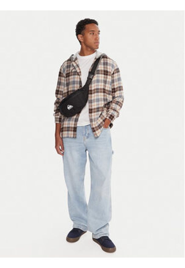 Quiksilver Bluza Hooded Surf EQYWT04650 Kolorowy Oversize. Materiał: bawełna. Wzór: kolorowy