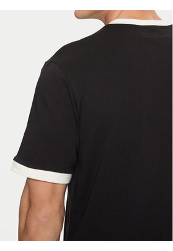 Adidas - adidas T-Shirt Simple JC8372 Czarny Regular Fit. Kolor: czarny. Materiał: bawełna