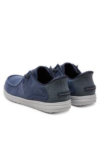 skechers - Skechers Mokasyny Melson-Coronado 210959/DEN Granatowy. Kolor: niebieski. Materiał: materiał #4