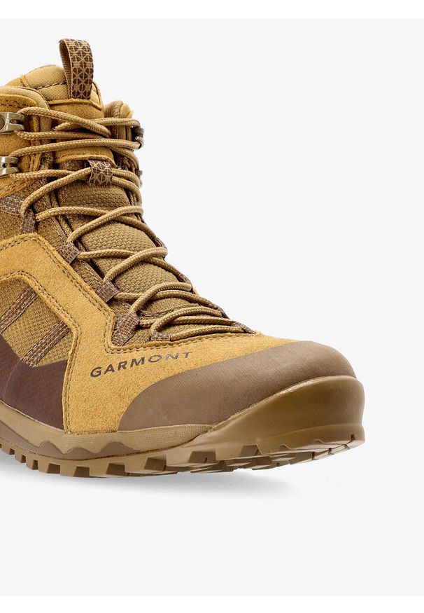 Buty trekkingowe męskie Garmont T4 Tour Gtx Regular. Zapięcie: sznurówki. Kolor: brązowy, wielokolorowy. Materiał: guma, syntetyk, materiał. Szerokość cholewki: normalna