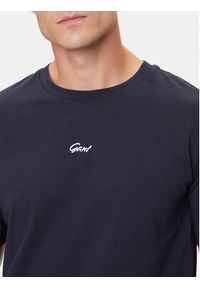 GANT - Gant T-Shirt Small Graphic 2003343 Granatowy Regular Fit. Kolor: niebieski. Materiał: bawełna #4