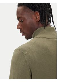 BOSS Kardigan Kanozip_S 50543692 Zielony Regular Fit. Kolor: zielony. Materiał: bawełna