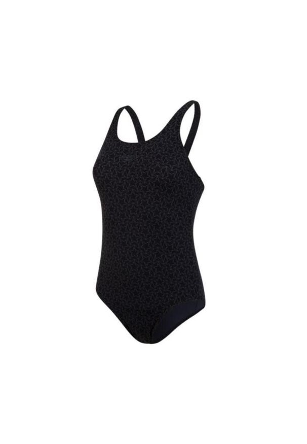 Strój pływacki jednoczęściowy damski Speedo Boomstar Allover Muscleback. Kolor: czarny