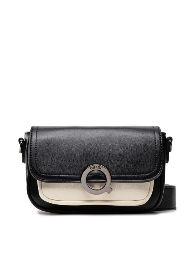 QUAZI Torebka MQR-J-015-10-01 Czarny. Kolor: czarny. Materiał: skórzane