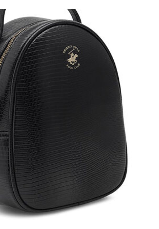 Beverly Hills Polo Club Plecak BHPC-W-06-A23 Czarny. Kolor: czarny. Materiał: poliester, materiał