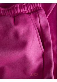 JJXX Spodnie dresowe Abbie 12223960 Różowy Relaxed Fit. Kolor: różowy. Materiał: bawełna, syntetyk #4