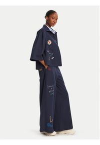 Weekend Max Mara Jeansy Lotus 2525136011 Granatowy Wide Leg. Kolor: niebieski #5