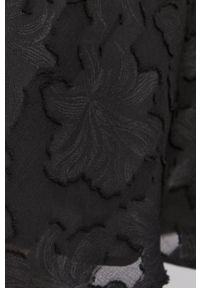 DKNY - Dkny Spódnica P1BNKI69 kolor czarny midi rozkloszowana. Kolor: czarny. Materiał: tkanina #3