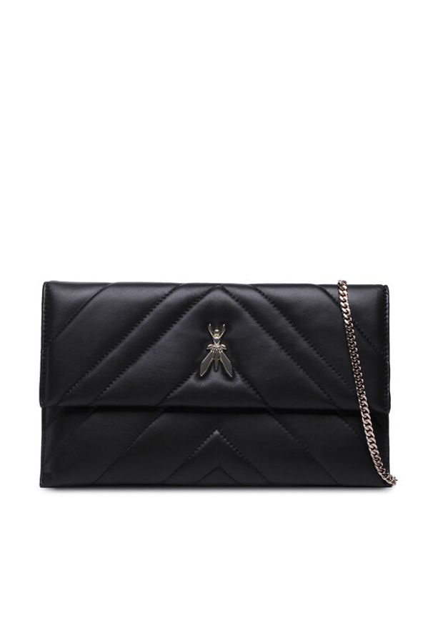 Patrizia Pepe Torebka 8B0105/L004-K103 Czarny. Kolor: czarny. Materiał: skórzane