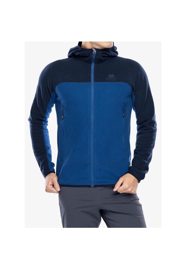 MOUNTAIN EQUIPMENT - Kurtka polarowa męska Mountain Equipment Micro Zip Jacket. Kolor: niebieski. Materiał: polar. Sport: turystyka piesza
