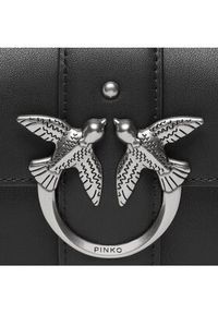 Pinko Torebka Love One Pocket C PE 23 PLTT 100061 A0F1 Czarny. Kolor: czarny. Materiał: skórzane