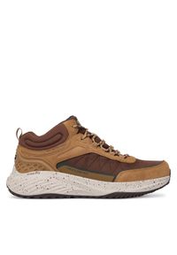 skechers - Skechers Sneakersy Bounder Rse 232961 TPNV Brązowy. Kolor: brązowy. Materiał: nubuk, skóra