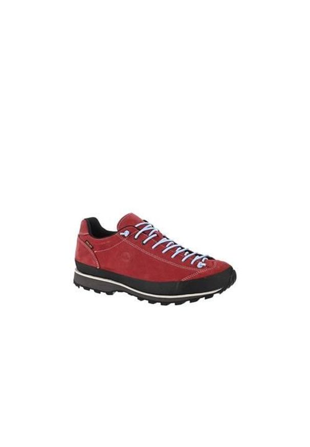 LOMER - Buty trekkingowe damskie Lomer 50082A38. Zapięcie: sznurówki. Kolor: czerwony. Materiał: materiał, skóra, syntetyk, guma. Szerokość cholewki: normalna