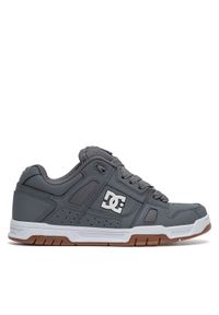 DC Shoes Sneakersy STAG 320188-2GG Szary. Kolor: szary. Materiał: skóra