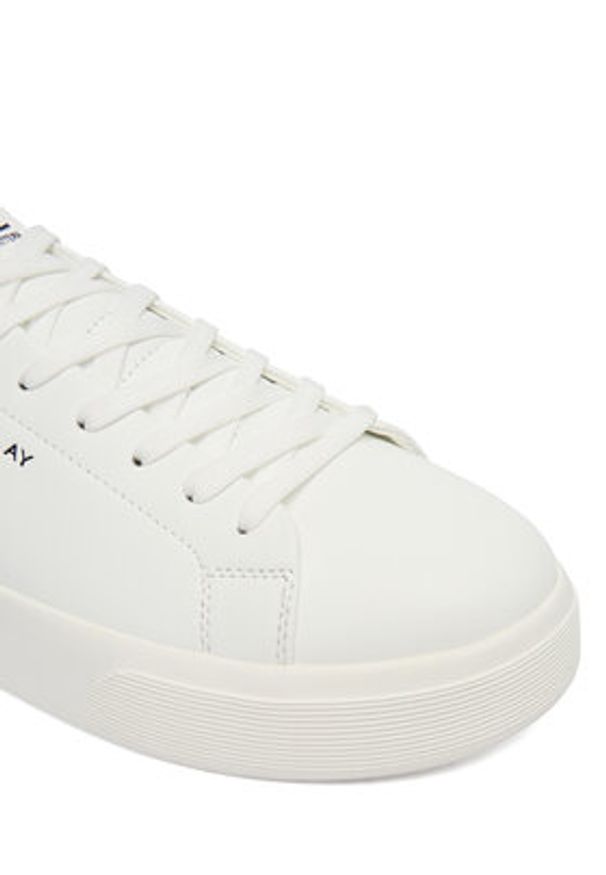 Replay - REPLAY Sneakersy GMZ7O .000.C0003L Biały. Kolor: biały. Materiał: skóra
