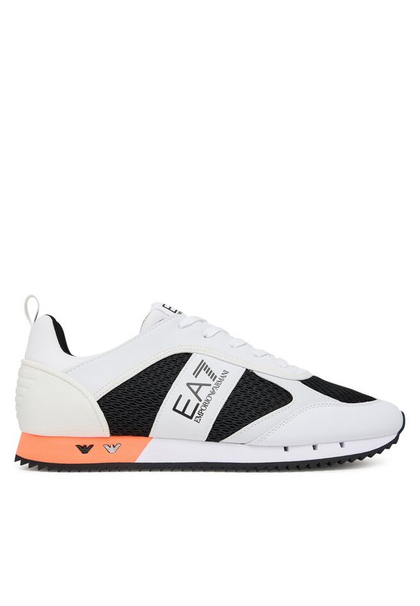 Sneakersy EA7 Emporio Armani. Kolor: biały