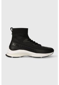 Karl Lagerfeld sneakersy LUX FINESSE kolor czarny KL53141. Nosek buta: okrągły. Zapięcie: sznurówki. Kolor: czarny. Szerokość cholewki: normalna #1
