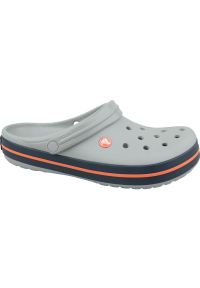 Klapki Crocs Crocband U 11016-01U szare. Kolor: szary. Materiał: materiał