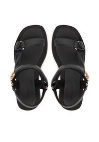 Tory Burch Sandały Mellow Platform Sandal 166402 Czarny. Kolor: czarny. Materiał: skóra. Obcas: na platformie #5
