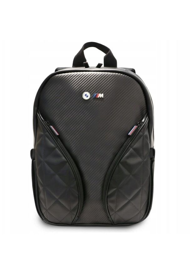Plecak BMW Plecak Carbon Pockets&Metal Logo 16" czarny. Kolor: czarny