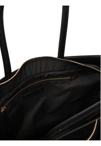 TOMMY HILFIGER - Tommy Hilfiger Torebka Th Logotape Tote AW0AW18742 Czarny. Kolor: czarny. Materiał: skórzane #2