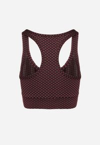 Renee - Różowy Elastyczny Top Biustonosz w Sportowym Stylu Refettia. Kolor: różowy. Materiał: jeans #3