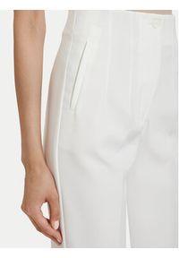 ACCESS FASHION Spodnie materiałowe 63-5132-135 Biały Regular Fit. Kolor: biały. Materiał: syntetyk #2