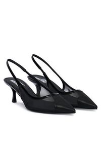 Love Moschino - LOVE MOSCHINO Czółenka JA10526G0OIQ900B Czarny. Kolor: czarny. Materiał: skóra #4