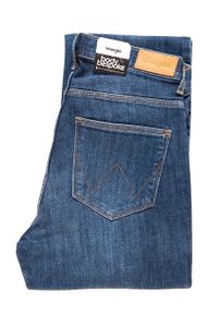 Wrangler - WRANGLER HIGH BOOTCUT DEEP SEA W27UGS12S 112128183. Stan: podwyższony #1