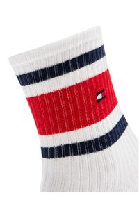 TOMMY HILFIGER - Tommy Hilfiger Zestaw 2 par wysokich skarpet dziecięcych 701229942 Granatowy. Kolor: niebieski. Materiał: materiał, bawełna