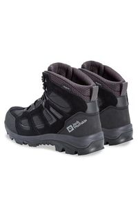 Jack Wolfskin Trekkingi Vojo 3 Texapore Mid 4042461 Czarny. Kolor: czarny. Materiał: skóra. Sport: turystyka piesza