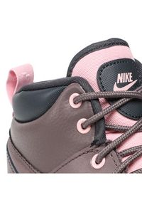 Nike Sneakersy Manoa Ltr (Gs) BQ5372 200 Fioletowy. Kolor: fioletowy. Materiał: skóra #6