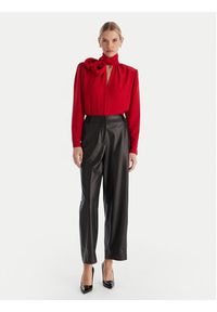 ACCESS FASHION Bluzka 54-2063-171 Czerwony Regular Fit. Kolor: czerwony. Materiał: syntetyk #4