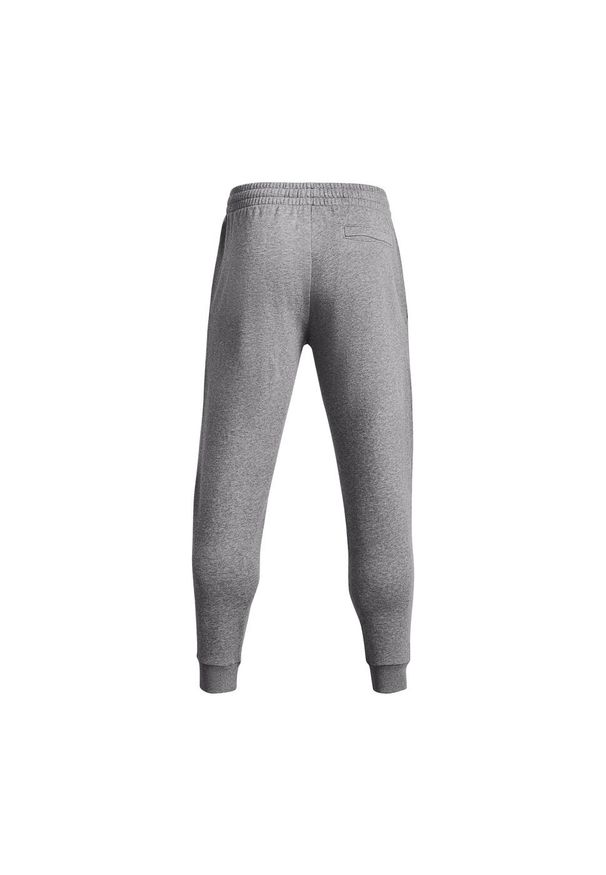 Spodnie sportowe męskie Under Armour 1379774025. Kolor: wielokolorowy, szary, biały. Materiał: dresówka. Sport: fitness