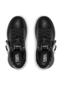 Karl Lagerfeld - KARL LAGERFELD Sneakersy KL42376V Czarny. Kolor: czarny #4