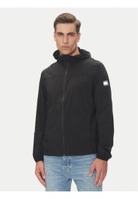Tommy Jeans Kurtka przejściowa DM0DM21669 Czarny. Kolor: czarny. Materiał: syntetyk