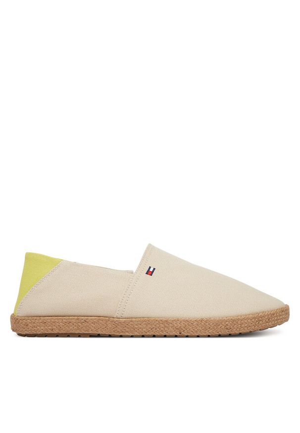 TOMMY HILFIGER - Espadryle Tommy Hilfiger. Kolor: beżowy