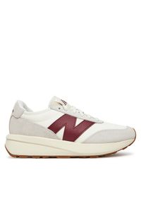 New Balance Sneakersy U370CB Beżowy. Kolor: beżowy. Materiał: skóra, zamsz #1