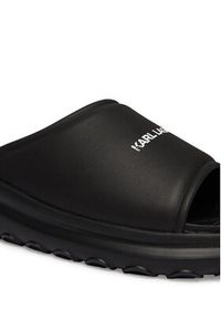Karl Lagerfeld - KARL LAGERFELD Klapki Skuba KL77000 Czarny. Kolor: czarny. Materiał: guma #4