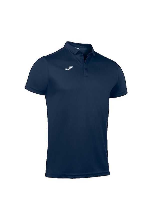 Koszulka polo do tenisa męska Joma Hobby. Typ kołnierza: polo. Kolor: niebieski. Materiał: materiał. Wzór: gładki. Sport: tenis