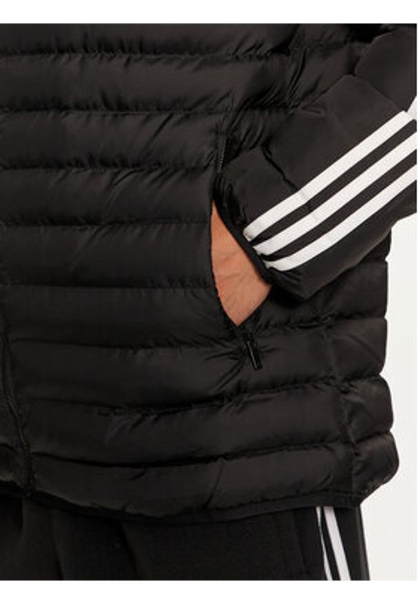 Adidas - adidas Kurtka zimowa IZ1842 Czarny Regular Fit. Kolor: czarny. Materiał: syntetyk. Sezon: zima
